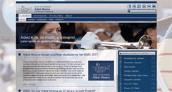 Desktop Screenshot of adestmusica.nl
